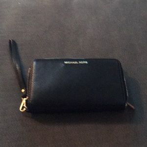 Michael Kors Adele double zip wallet